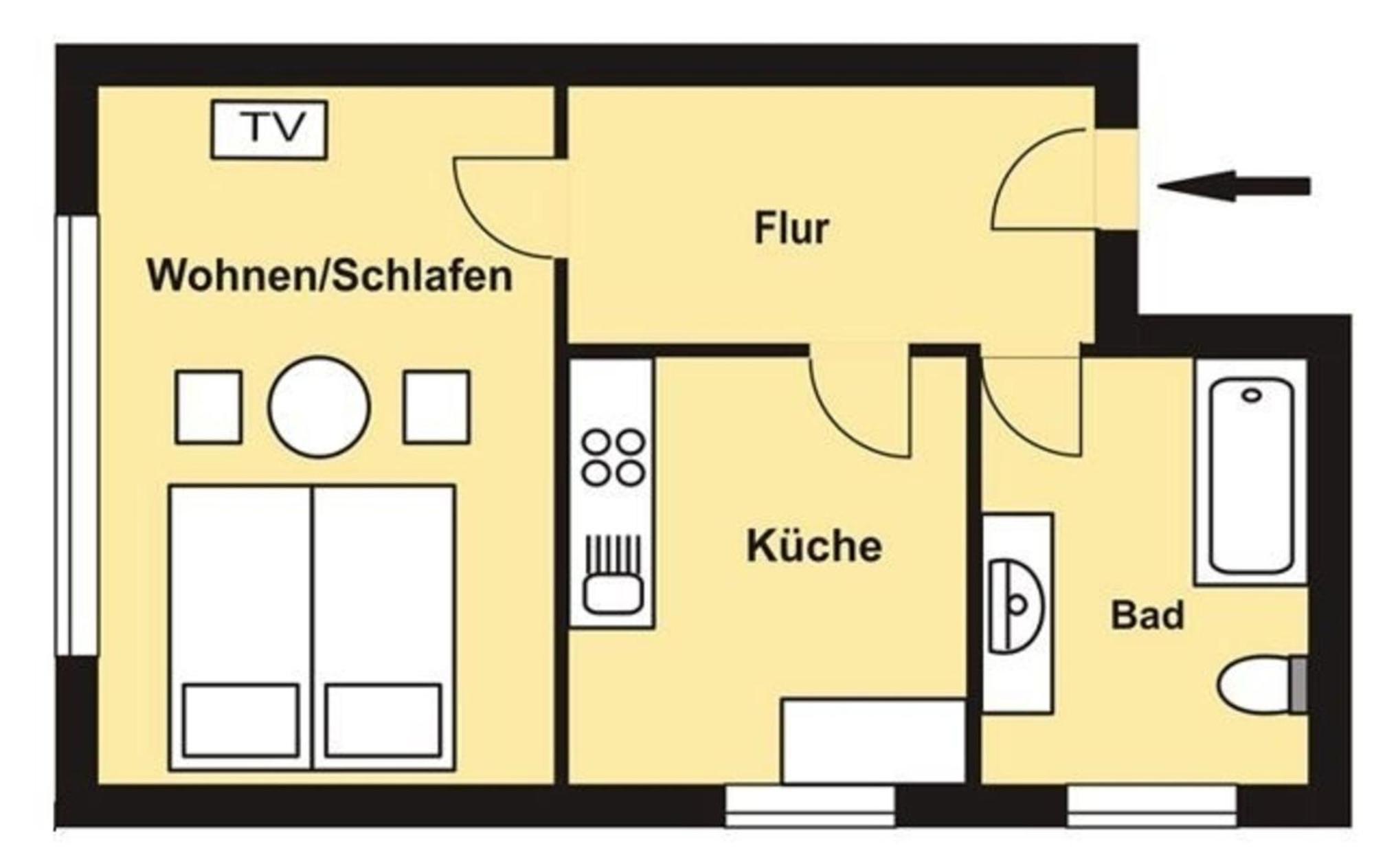 Haus Seepferdchen Am Meer Appartement 1 Timmendorfer Strand Bagian luar foto